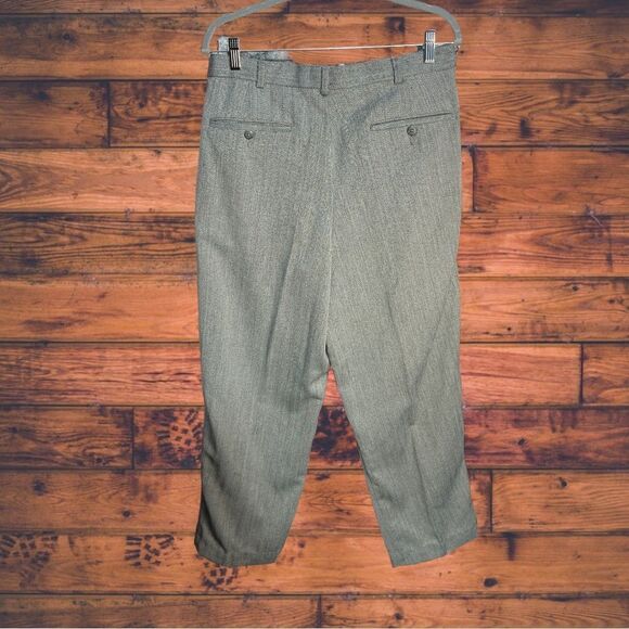 5 for $25🔥Cambridge Classics Grey Trouser Pants Size 33X30 - Picture 2 of 4